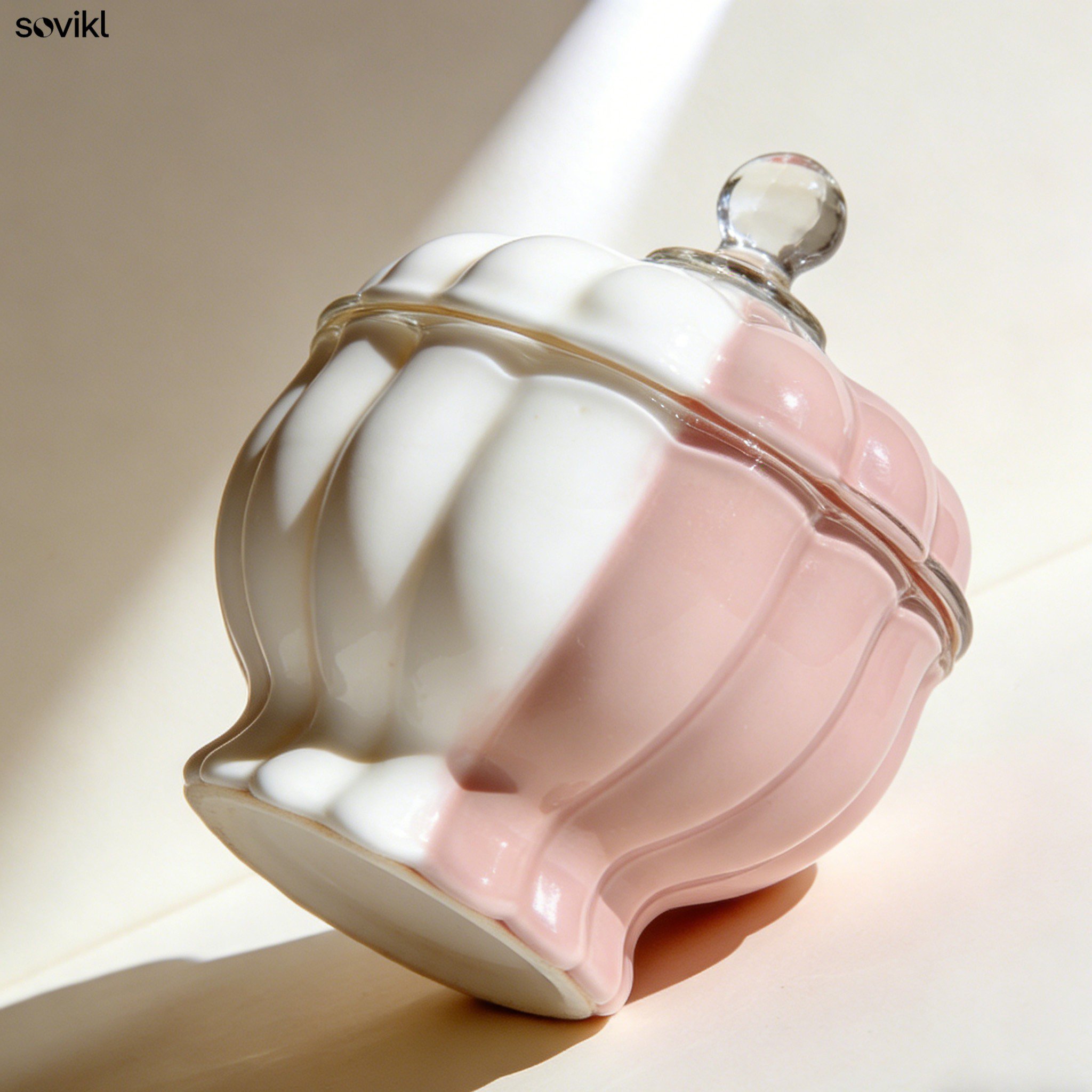 Pumpkin-shaped storage jars (3 pieces)