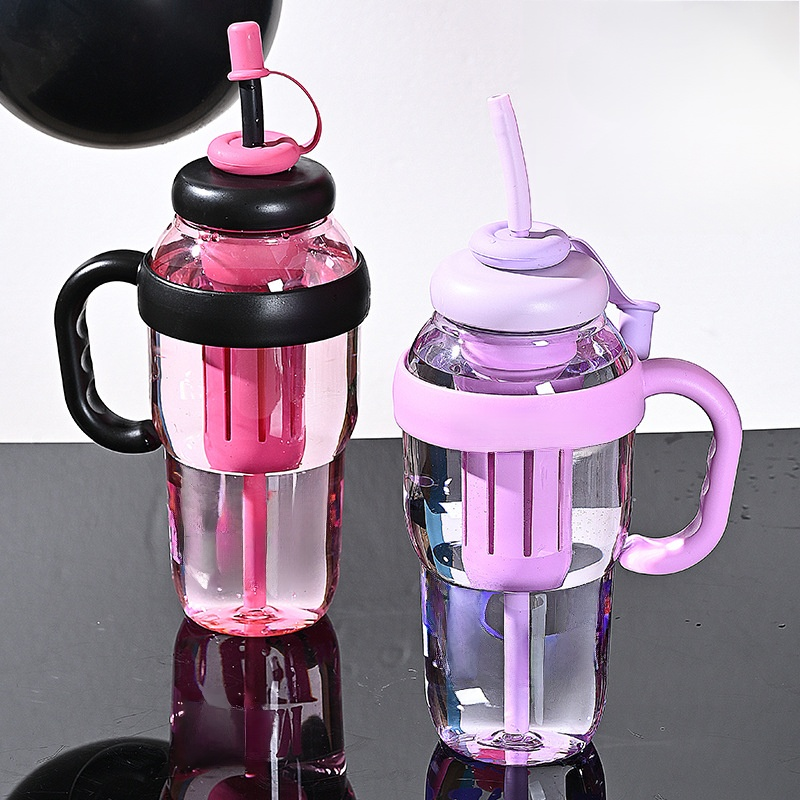  Summer Large-Capacity Outdoor Plastic Ice Water Cup