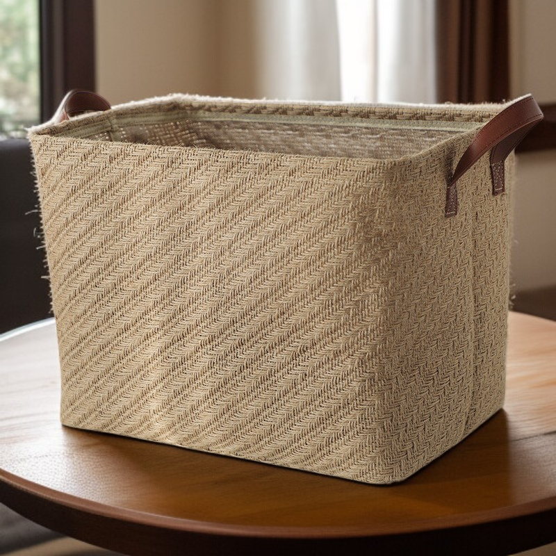 Multifunkční textilní úložný box na drobnosti