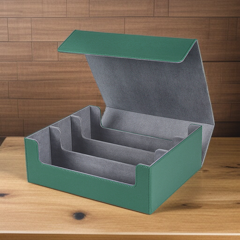 고급 PU 재질 카드 보관함 디테일