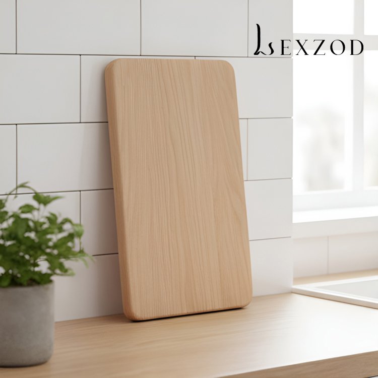 견고한 나무 도마