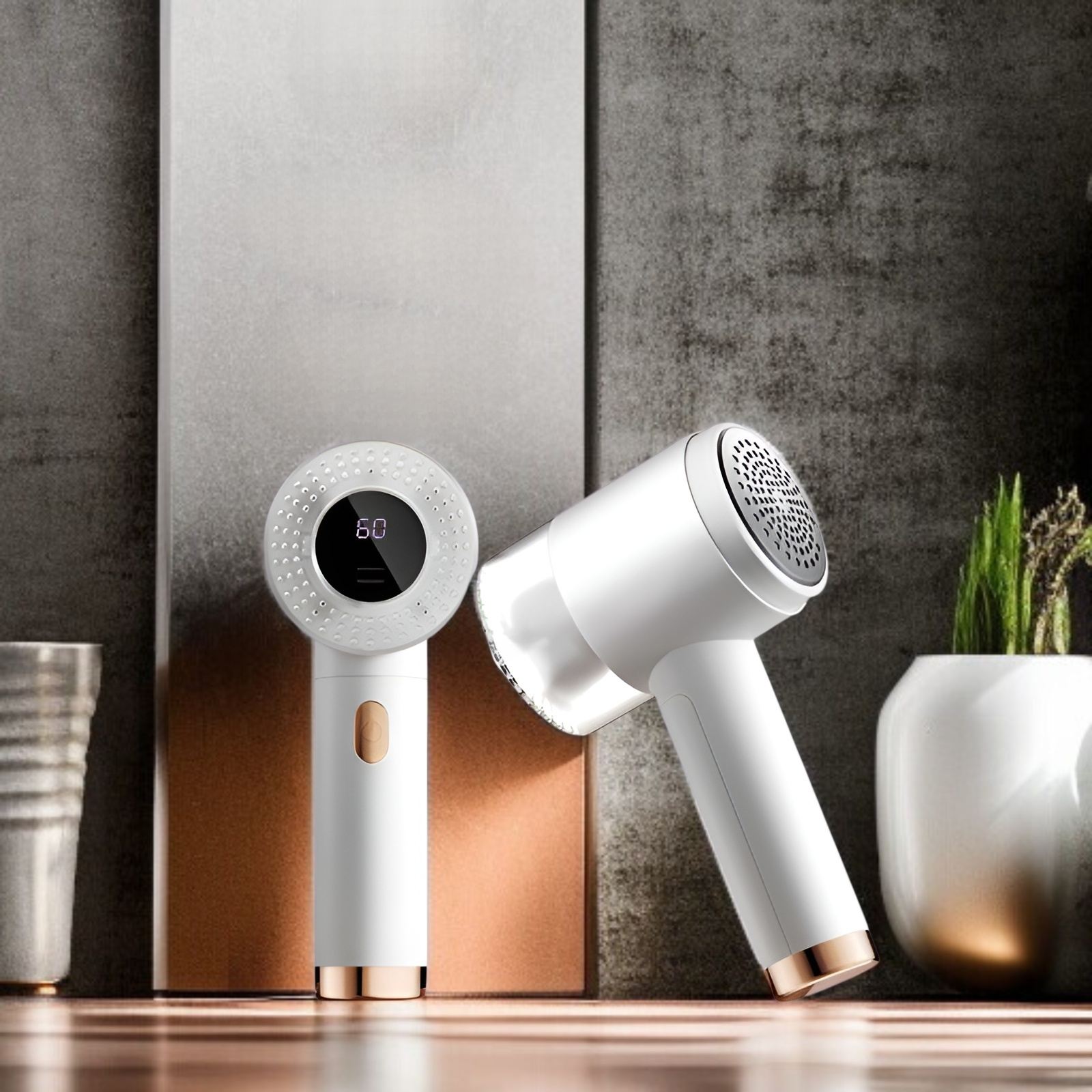 Lint remover, electric lint remover, Type-C rechargeable, 3-speed adjustable, powerful 6-blade desig