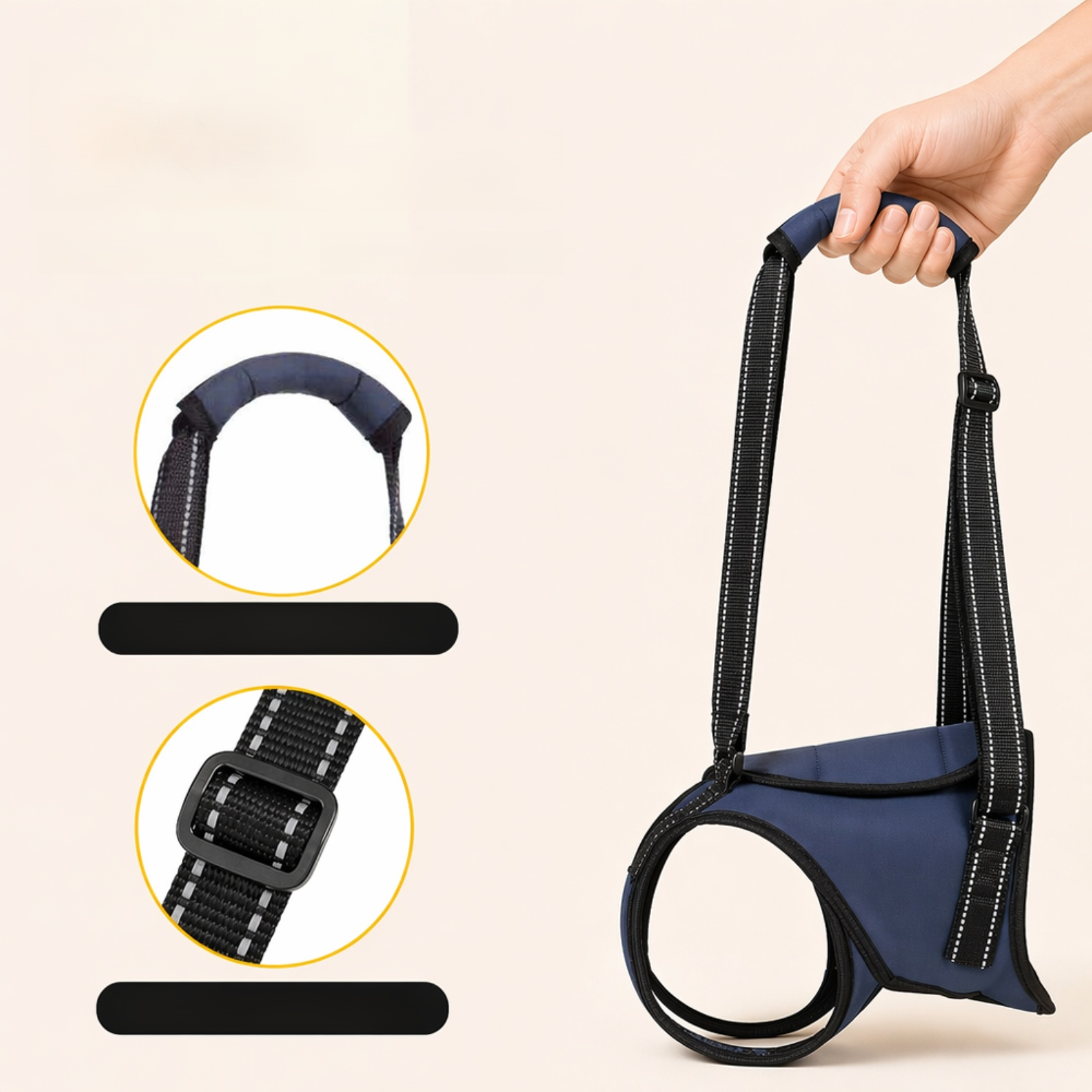 Soporte para las patas traseras para perros mayores