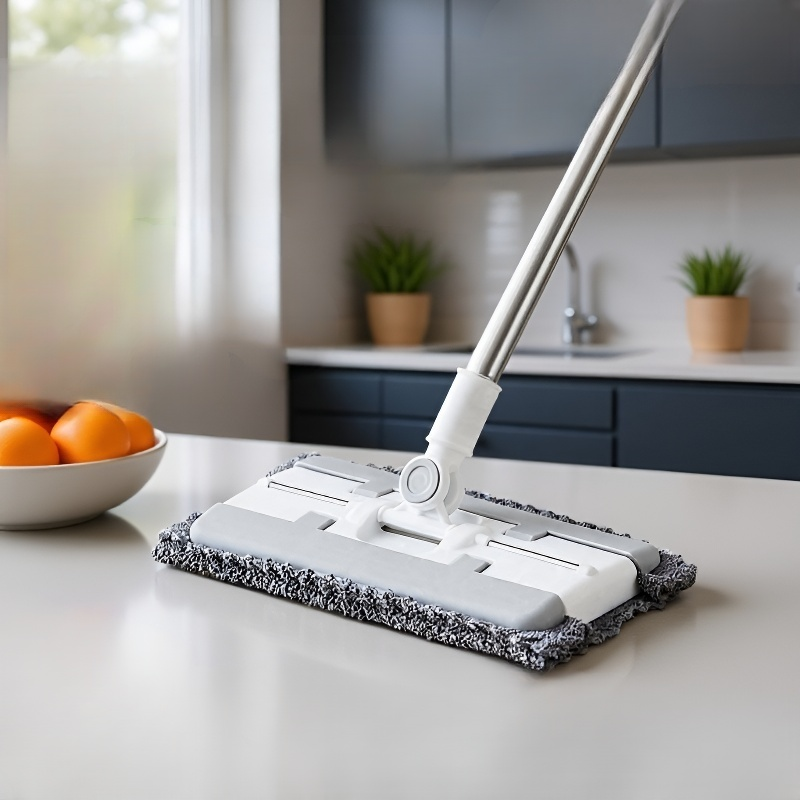 Einweg-Staubwischmopp für Zuhause, freihändiger Nass- und Trockenmopp