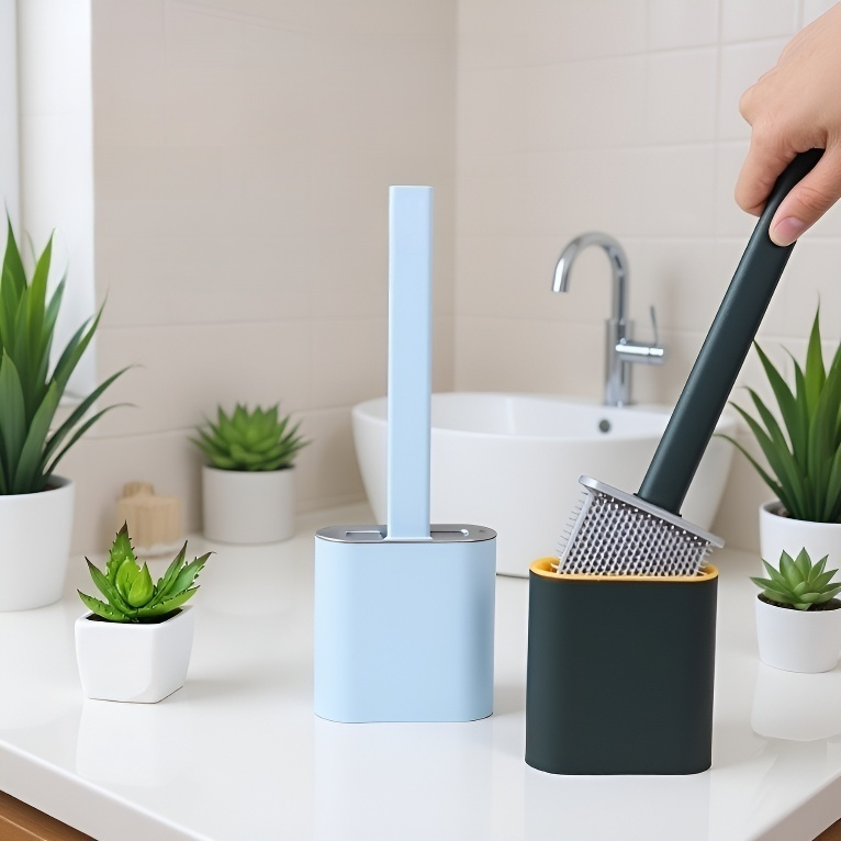 Toilet cleaning brush