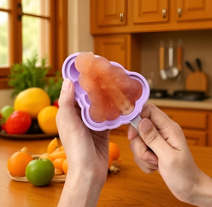 Molde de silicona para helados y paletas