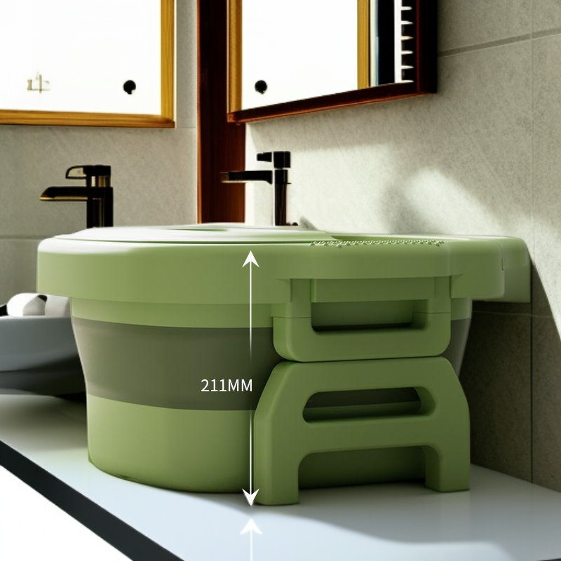 家庭用の簡単な足湯