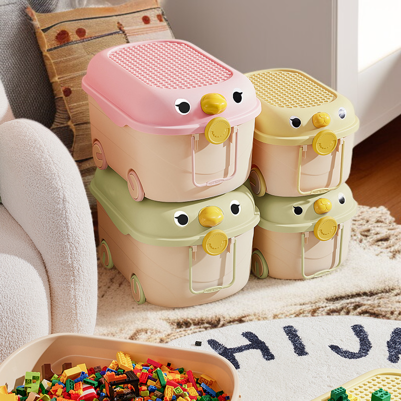 Moderní design úložného boxu pro dětský pokoj