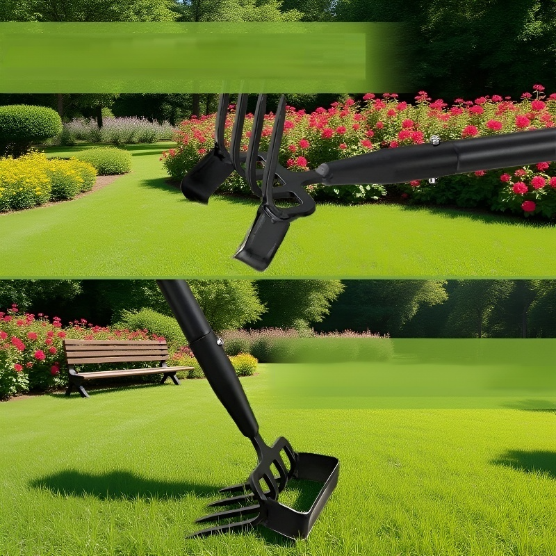 調整可能な刈り取り道具の使用例