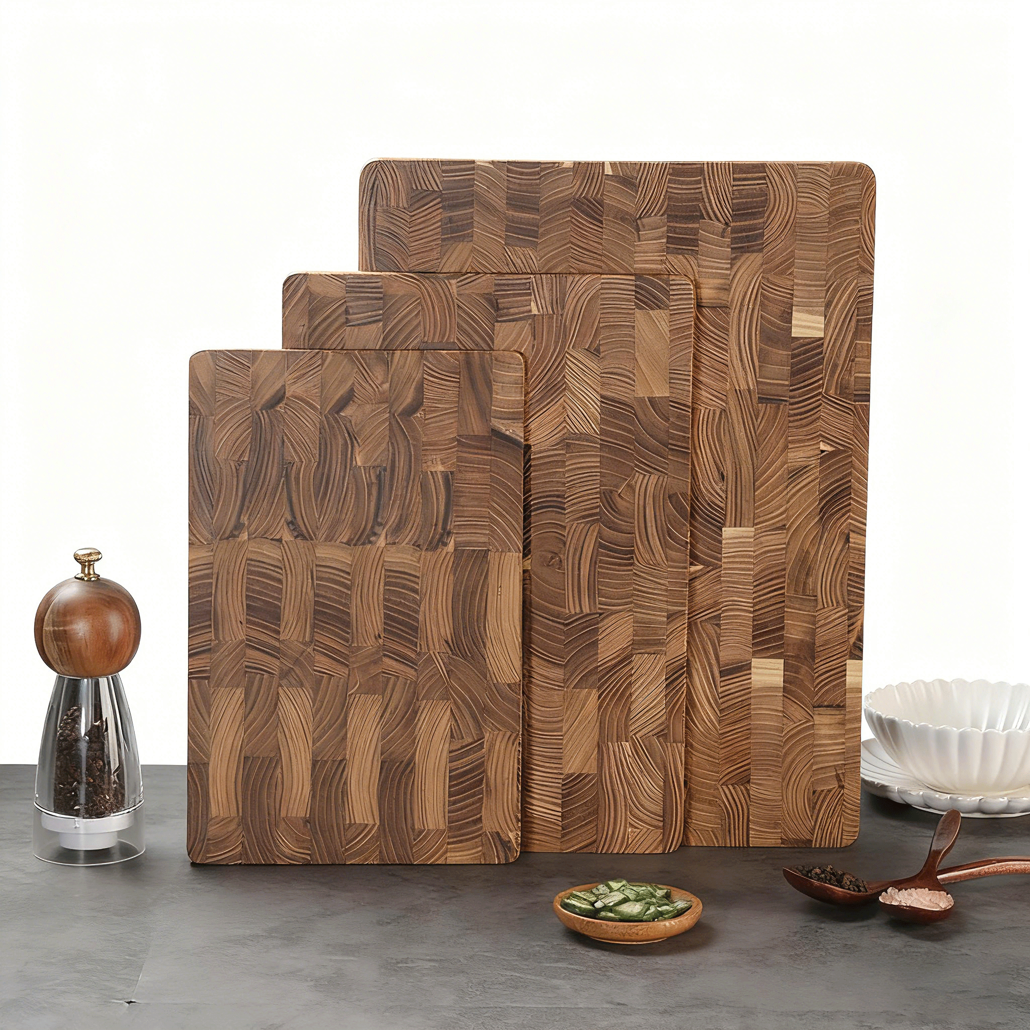 고급 티크 원목 도마