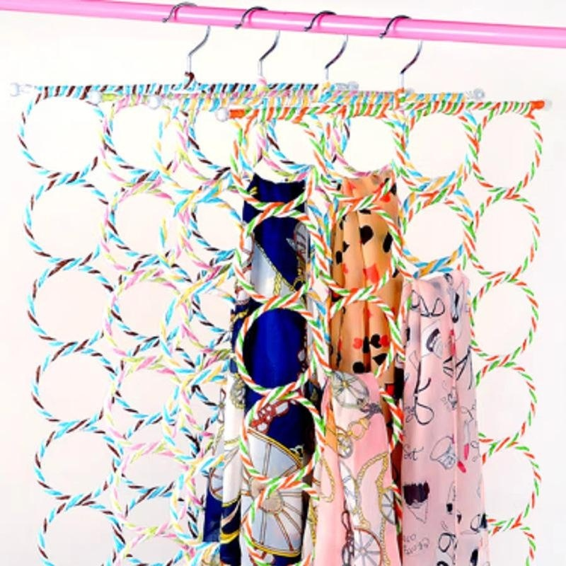 多機能スカーフ・ネクタイハンガーラック