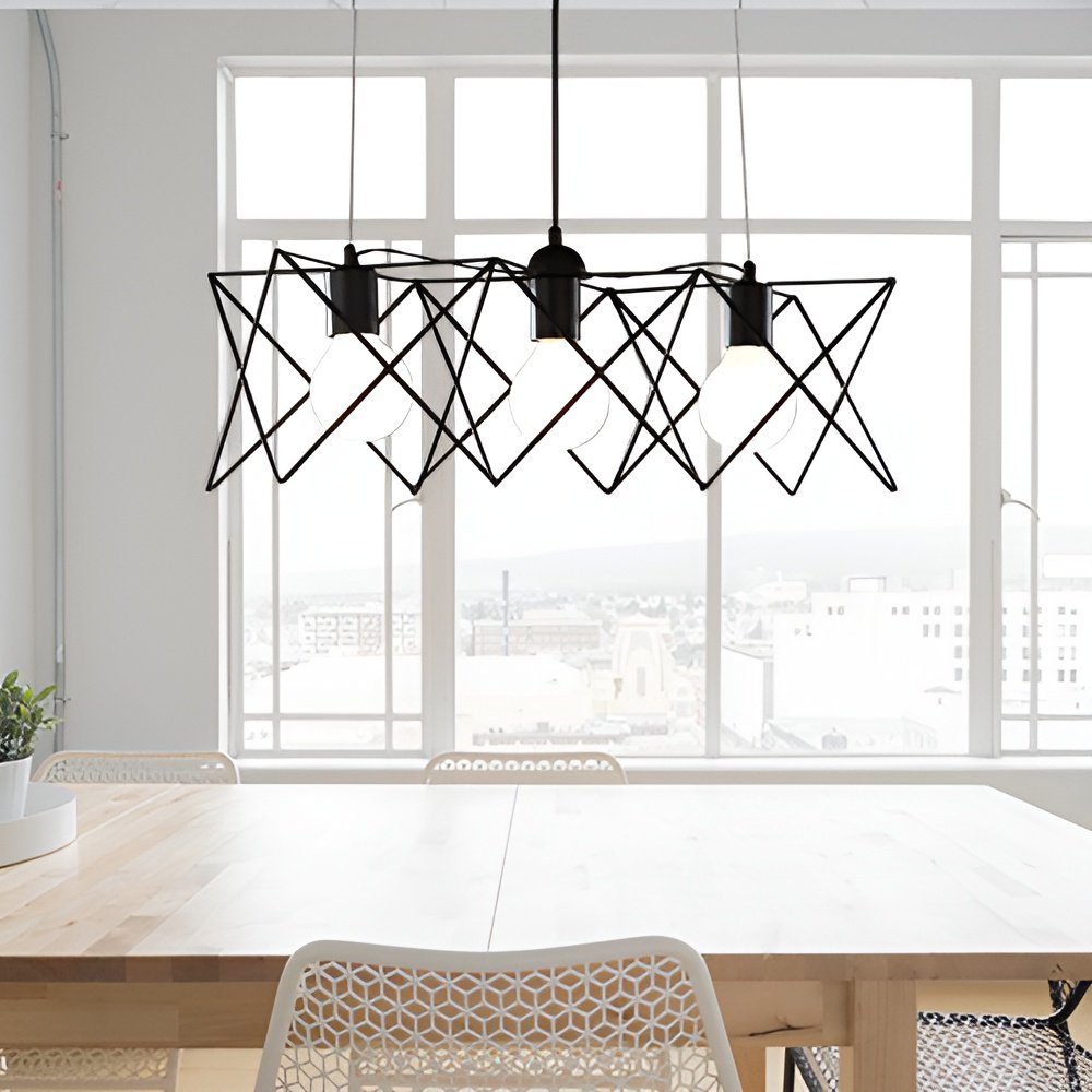 レトロ工業風メタルペンダントライト