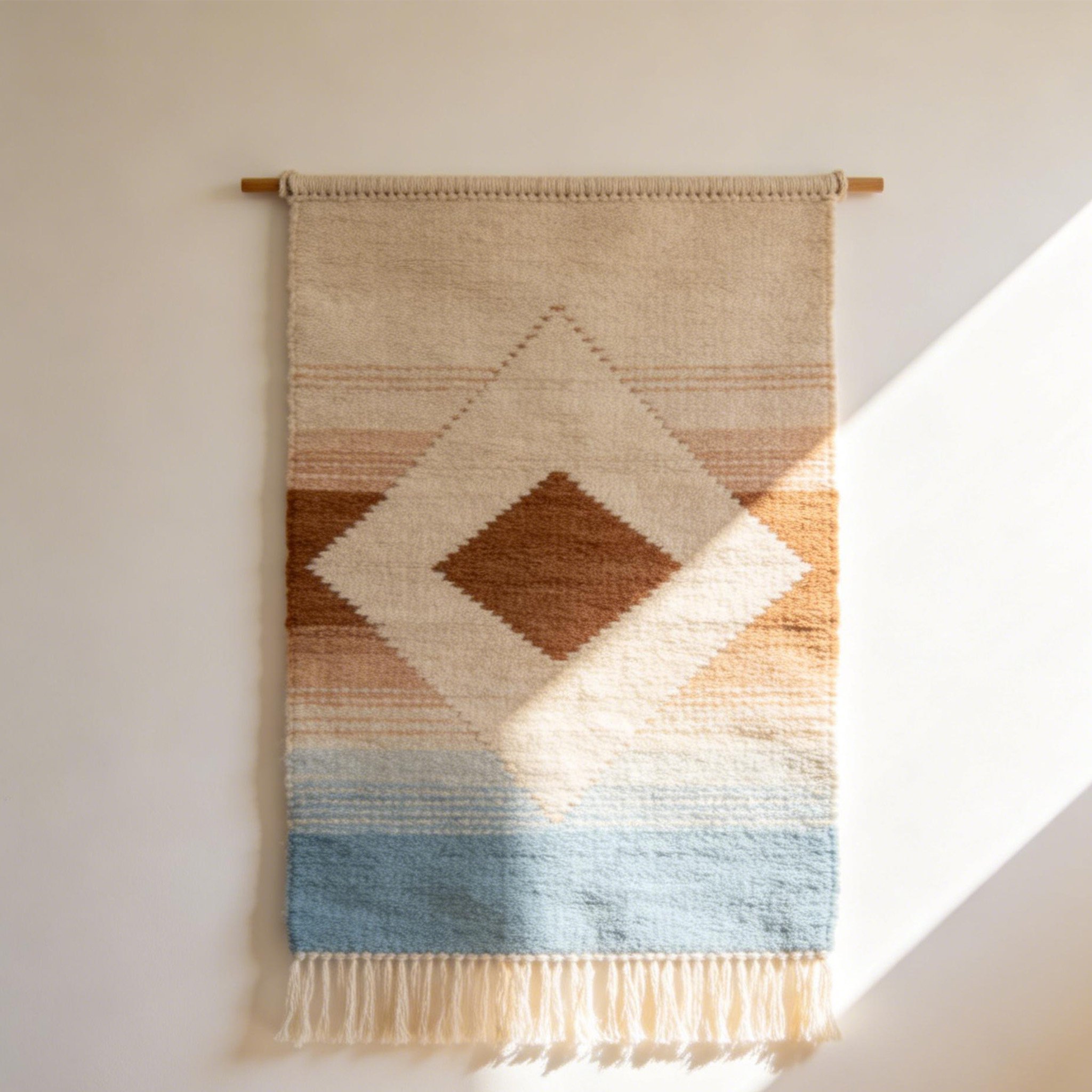 Minimalist Modern Fabric Wall Hanging