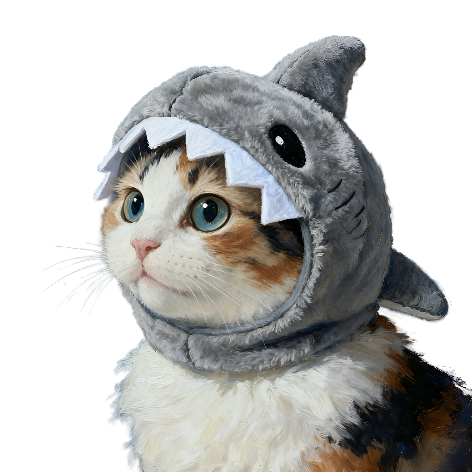 Shark Headband for Pet Cats