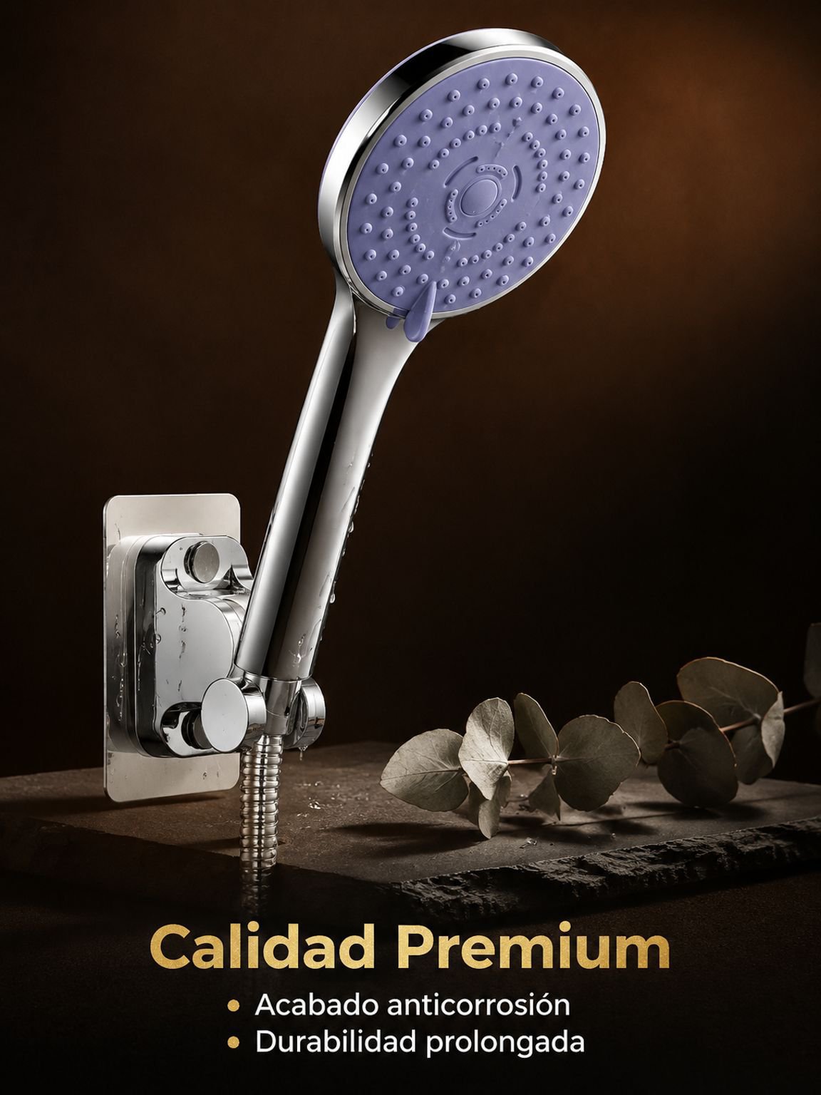 Cabezal de ducha de alta presión con manguera, juego para baño en casa y dormitorio