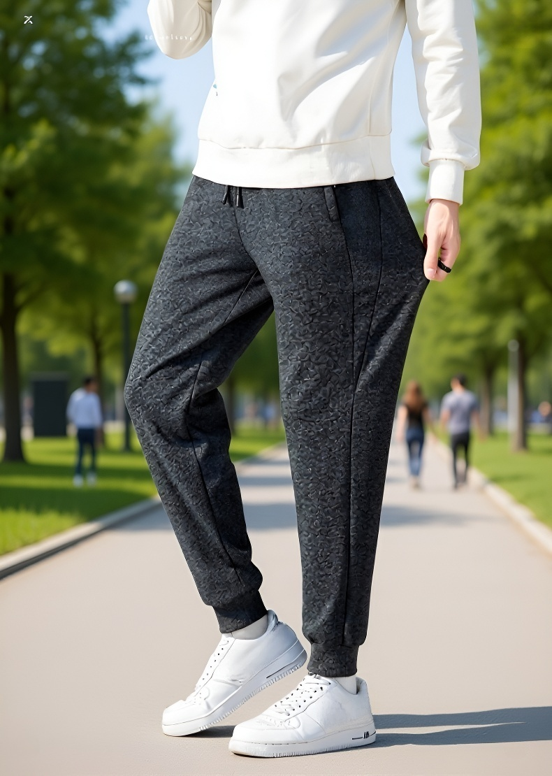 柔らかい素材のメンズパンツ詳細