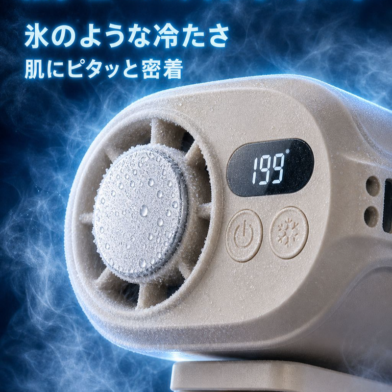 腰掛け式大風量ミニ扇風機、24時間限定半額セール