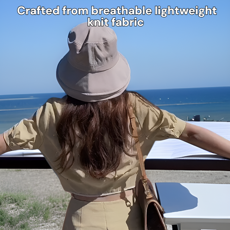 Lightweight Summer Knit Beanie, Fashion Sun Protection