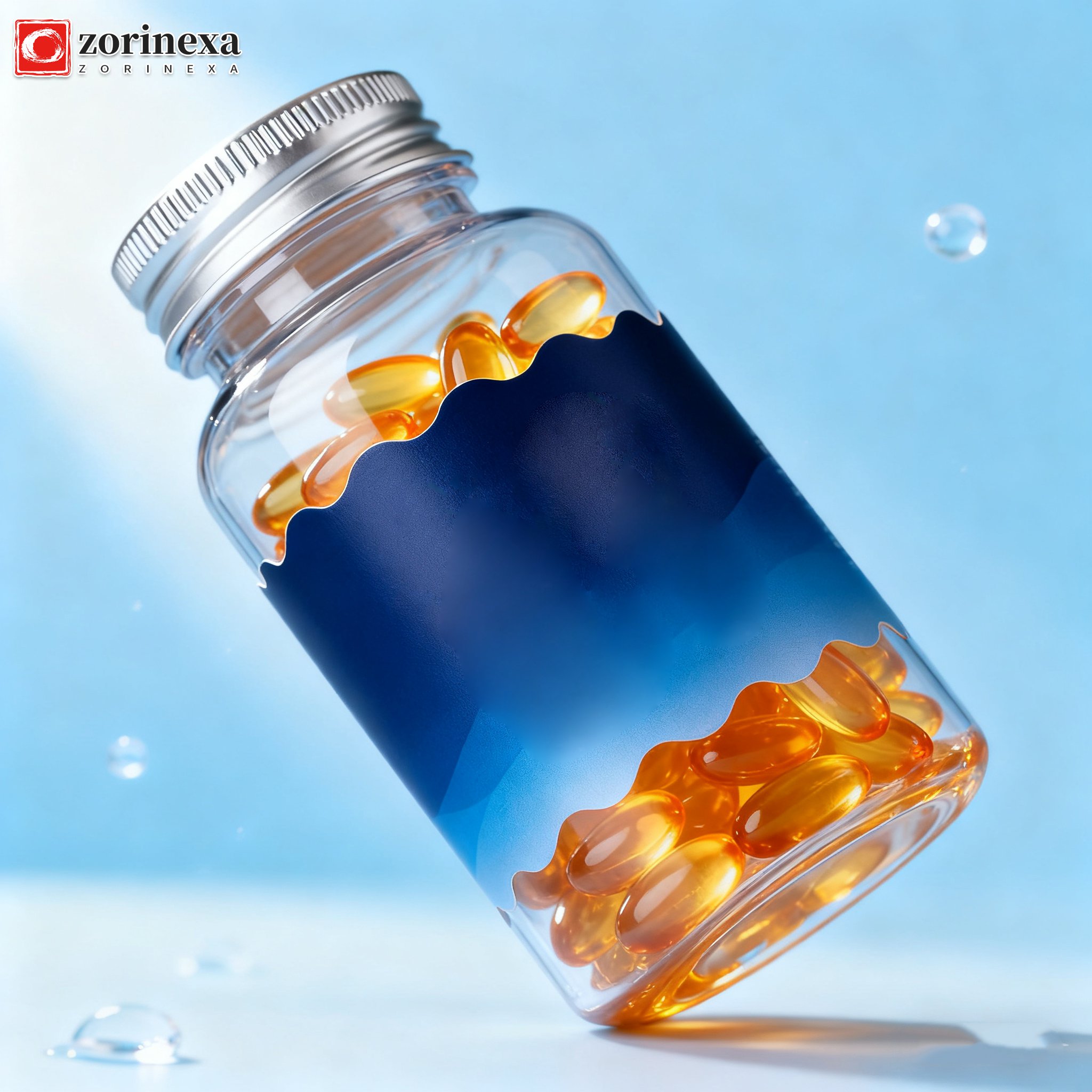 บรรจุภัณฑ์น้ำมันปลาทะเลลึกแคปซูล