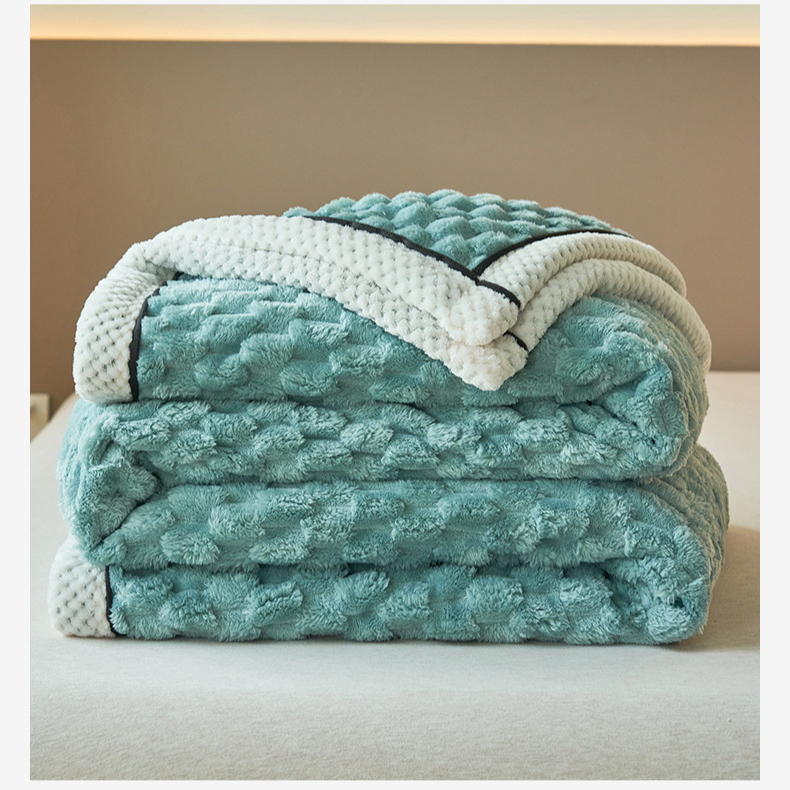  다기능 양면 극세사 담요