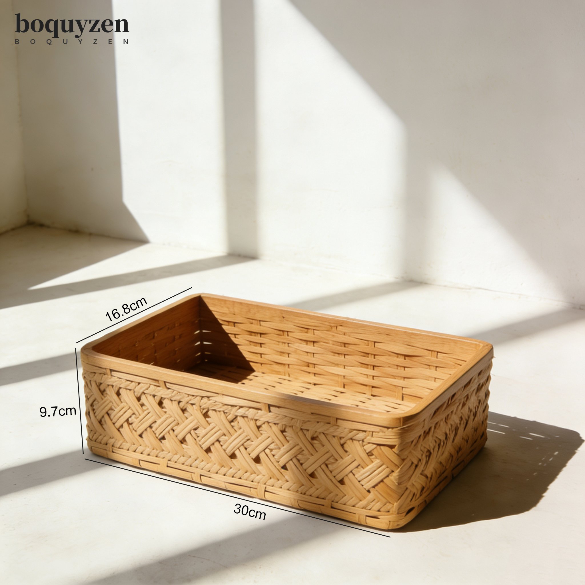 Proutěný úložný košík