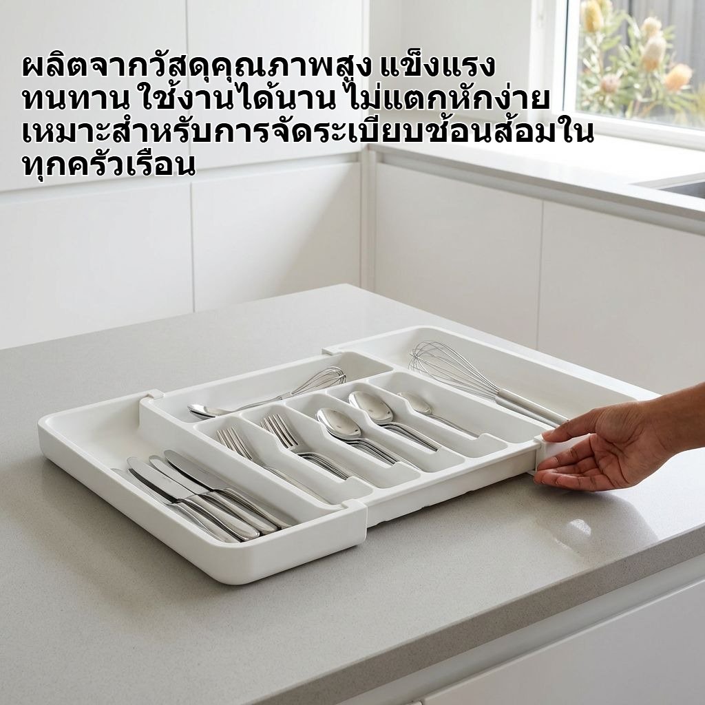 ที่จัดเก็บช้อนส้อมแบบลิ้นชักคุณภาพสูง