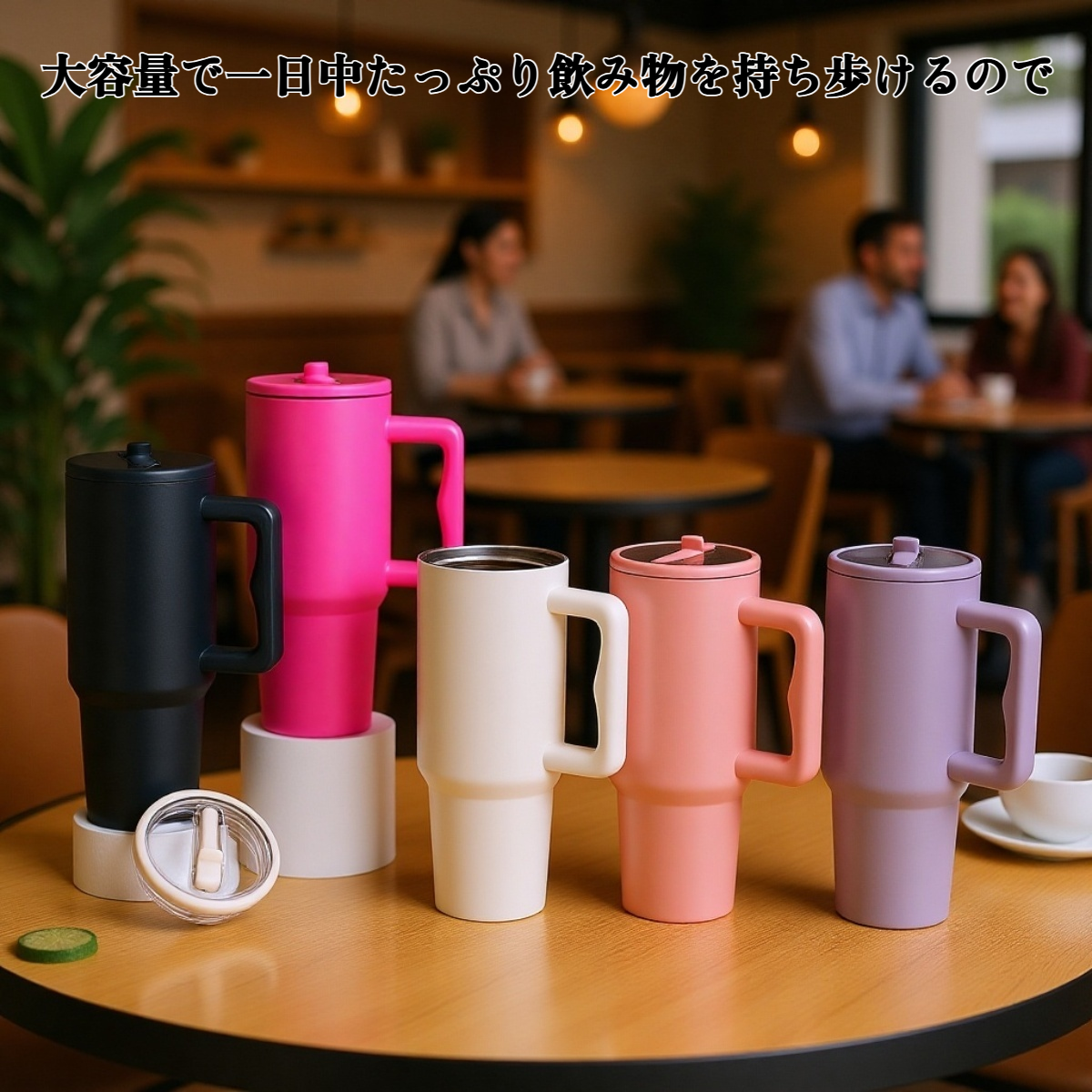 大容量の二重壁ステンレス製魔法瓶