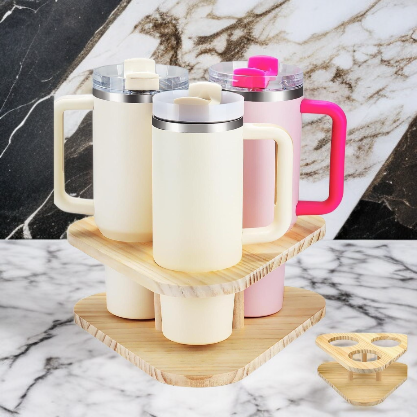 木質ボトル収納棚