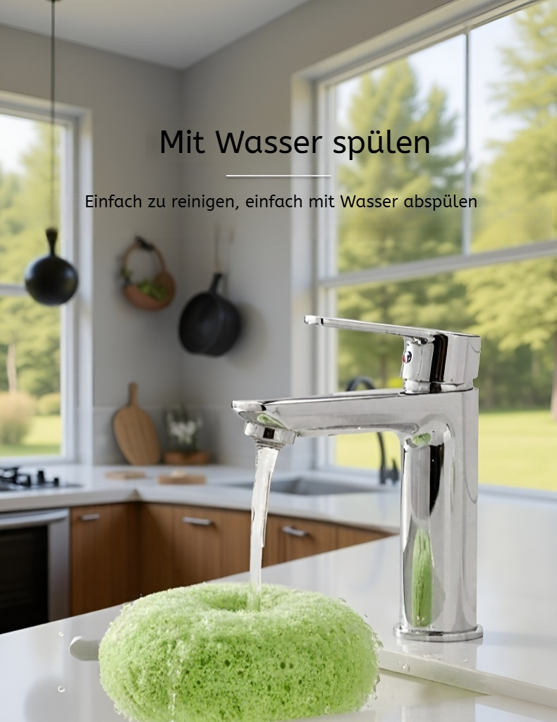 Reinigungskugel für hygienisch saubere Waschbecken