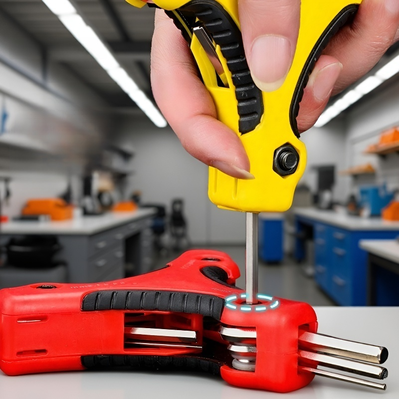 Haushalts-Set mit extra harten Innensechskant-Schlüsseln