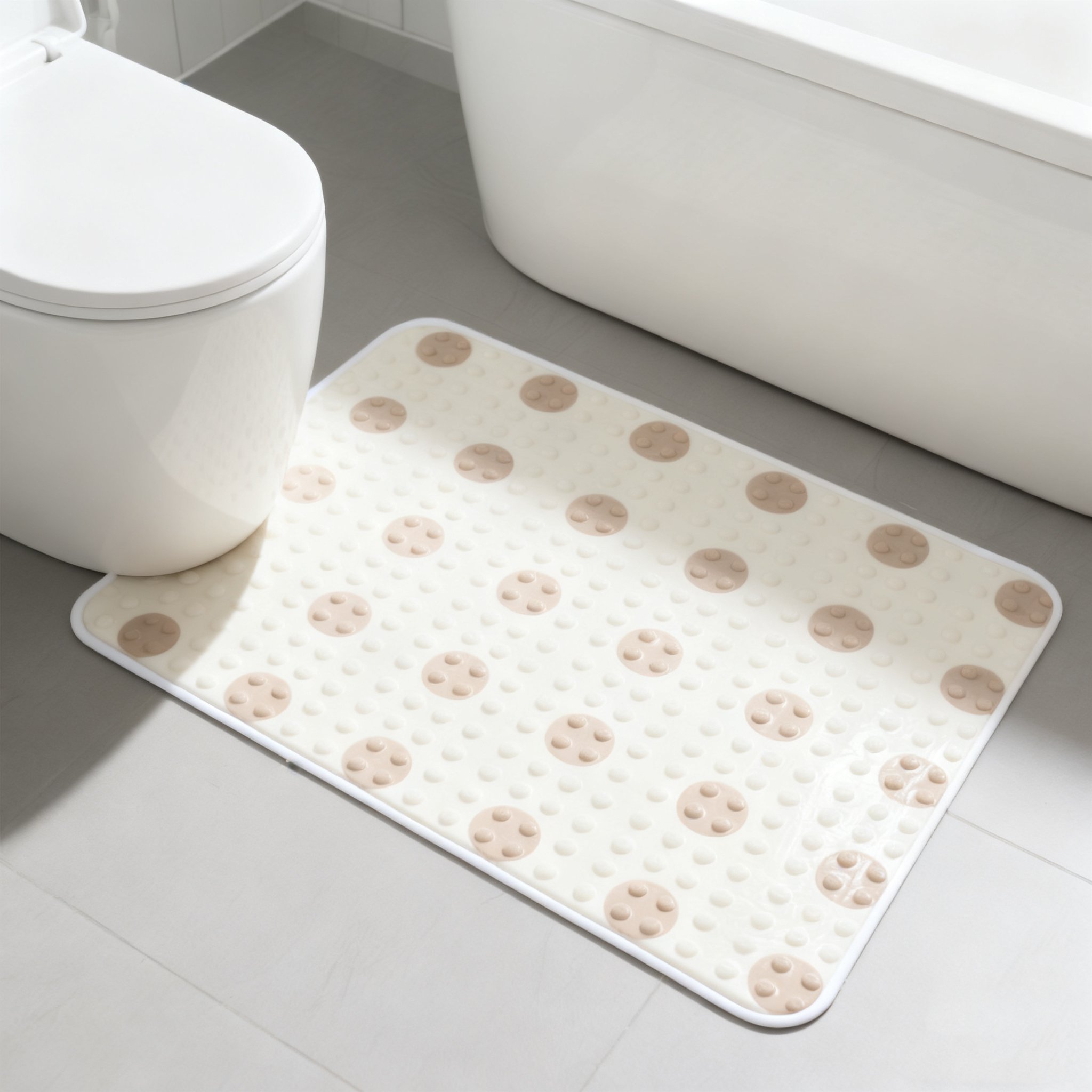 พรมยางสำหรับห้องน้ำ (แพ็ค 2 ชิ้น)