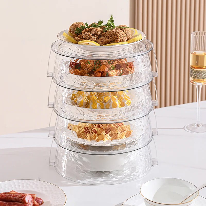 플라스틱 원형 4층 보존기