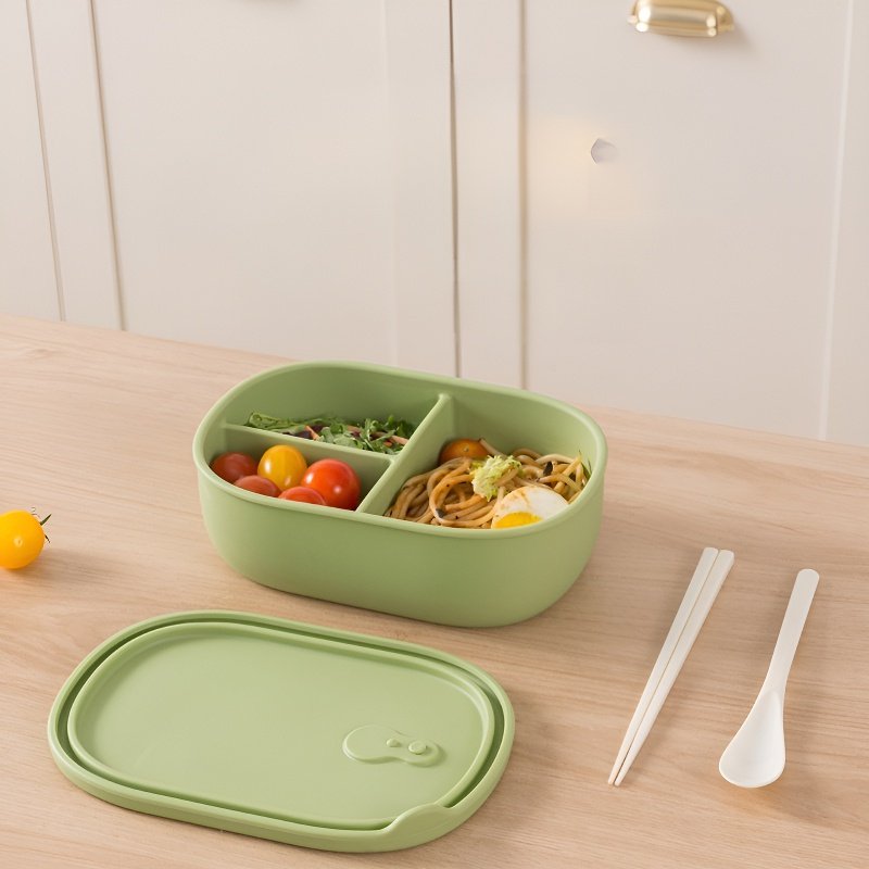 Lunchbox silikonowy spożywczy, szczelny