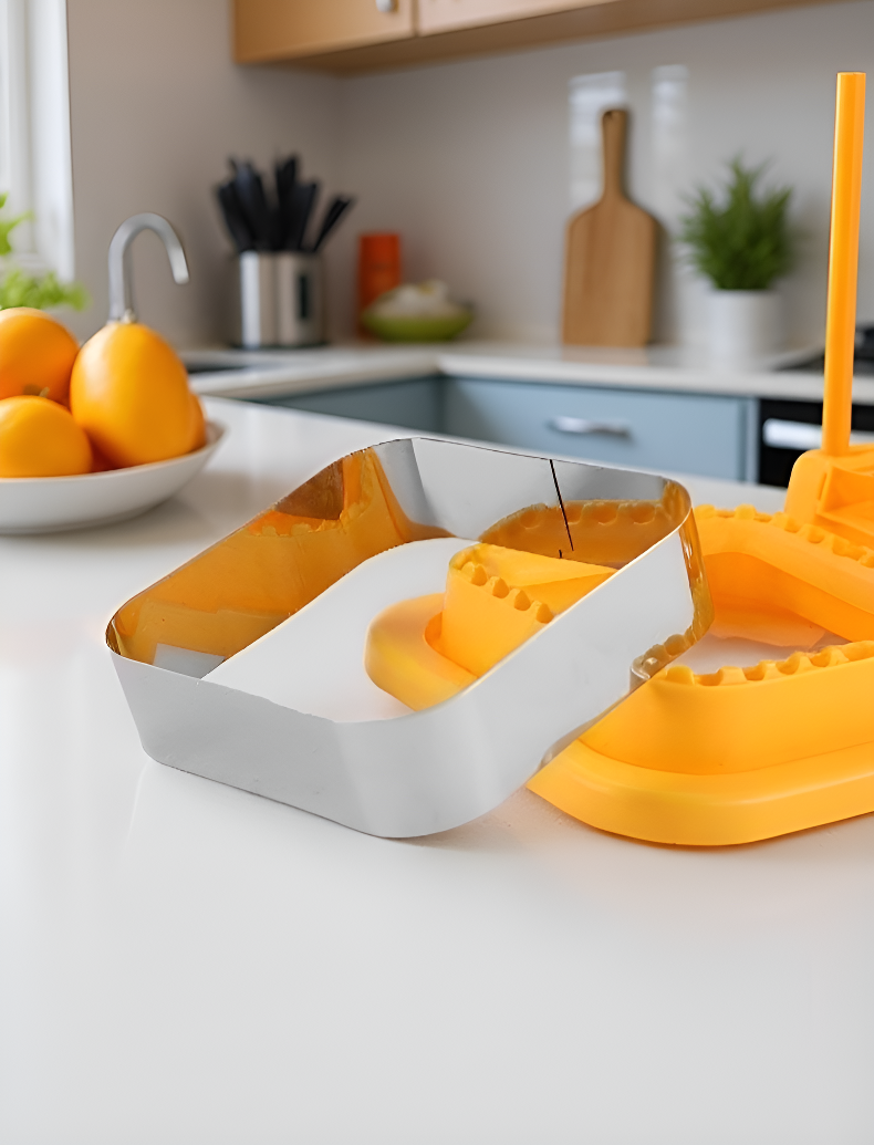 サンドイッチ型で作った美味しいサンドイッチ