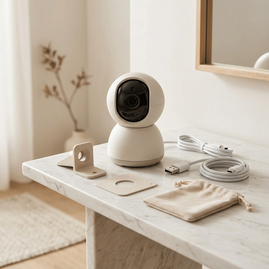 Night vision feature of surveillance camera