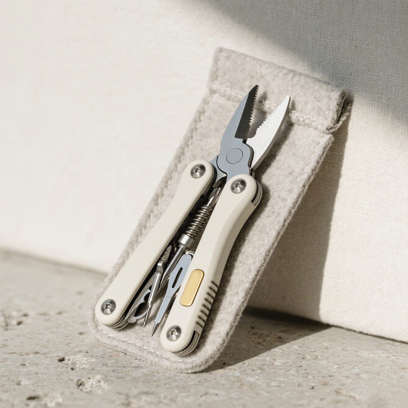 Tijeras multifuncionales de acero inoxidable para exteriores