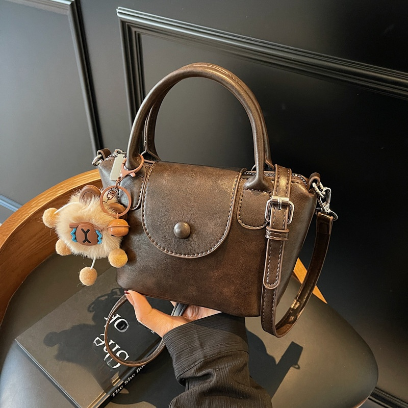 斜挎包包女百搭時尚手提小拎包水桶包