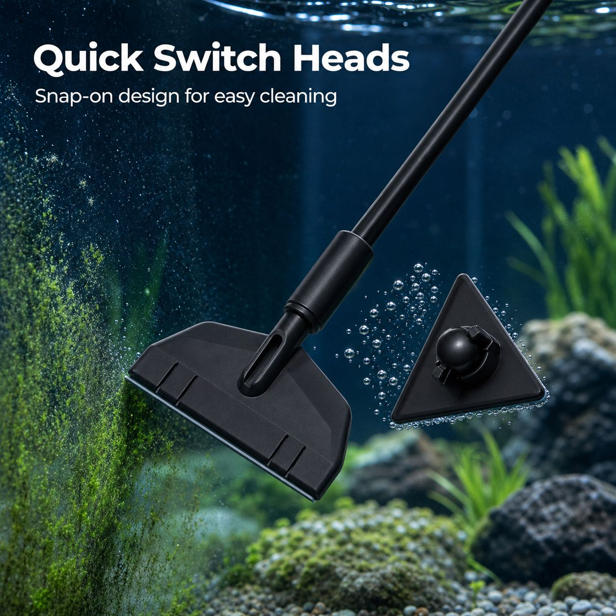 Fish Tank Aquatic Plant Pruning Tools 5-Piece Upgraded Set