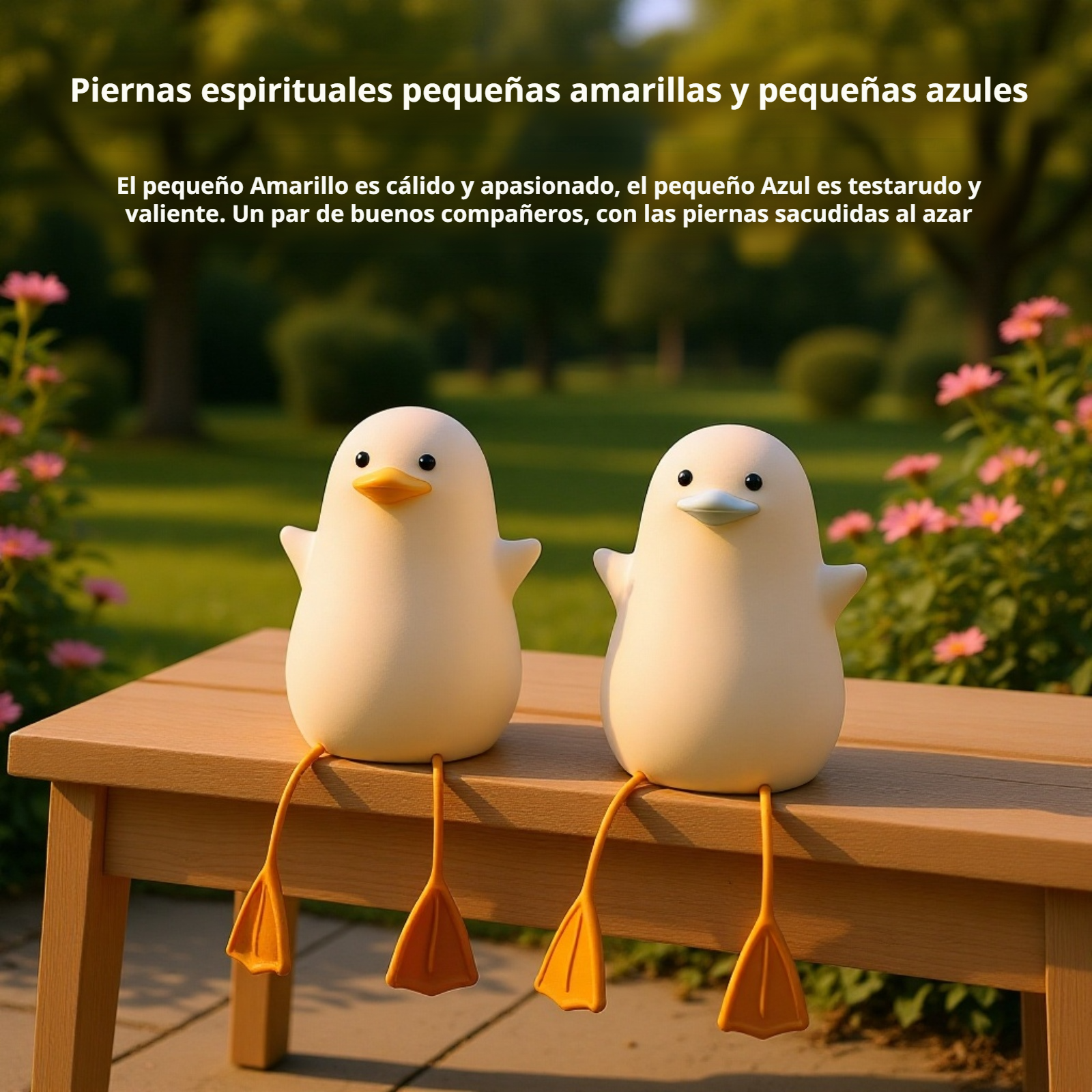 Lámpara de ambiente con forma de pato, luz de mesa recargable para dormitorio
