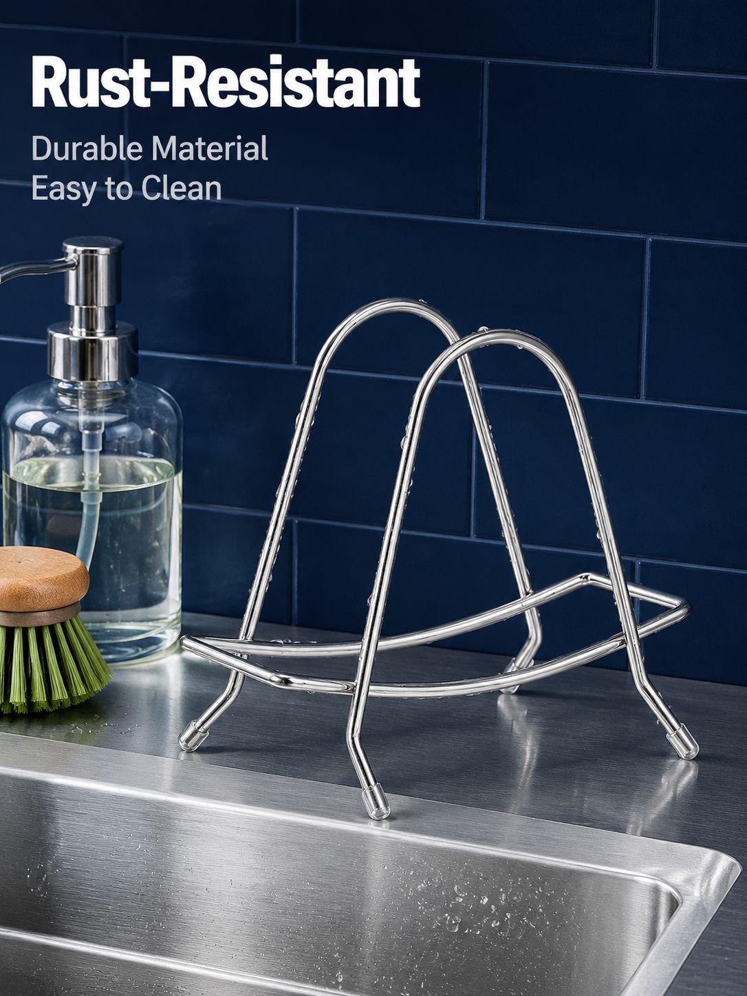 Stainless Steel Kitchen Cutting Board Rack