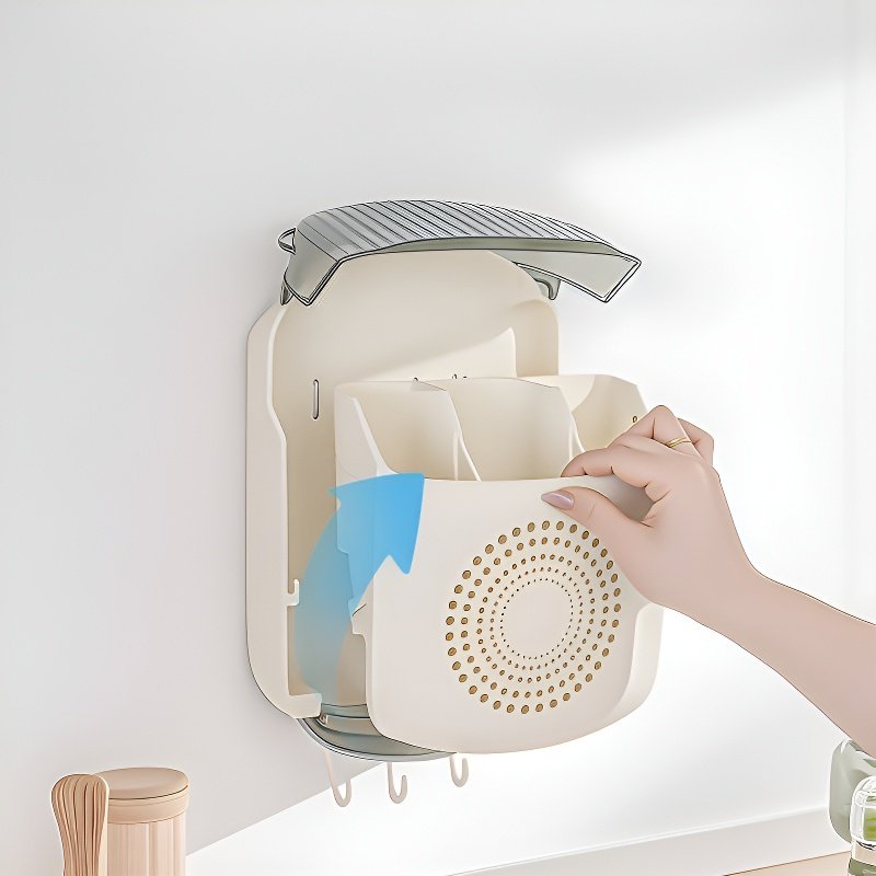 Multifunctional kitchen chopsticks storage box