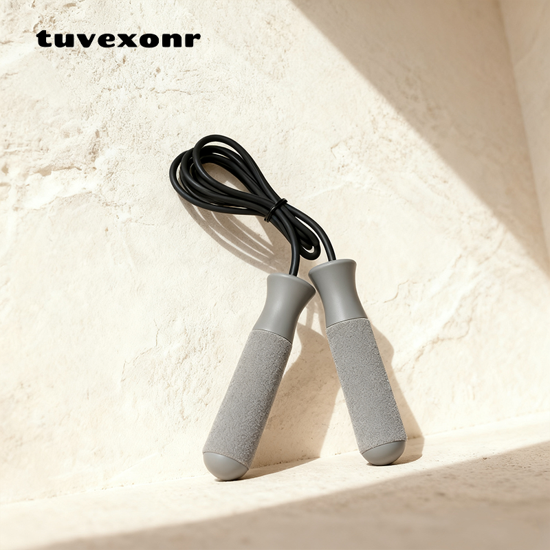 미끄럼 방지 핸들 점프 로프 (3개)