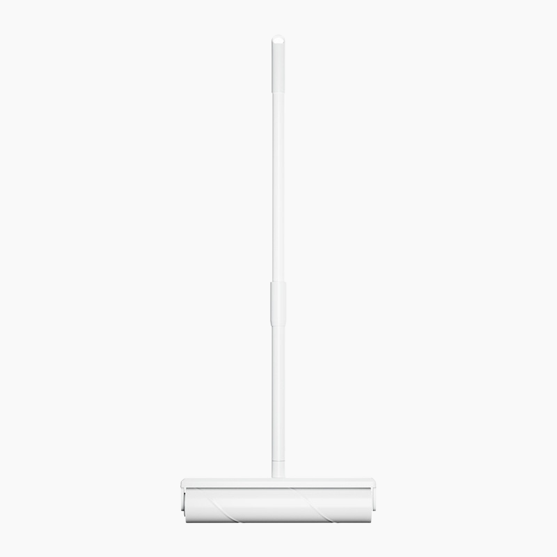 家庭用ヘアステッカー カーペットクリーナー 引き裂けるロングハンドル ローラーステッカー交換用 髪の毛やホコリを除去する粘着紙でベッドを掃除する