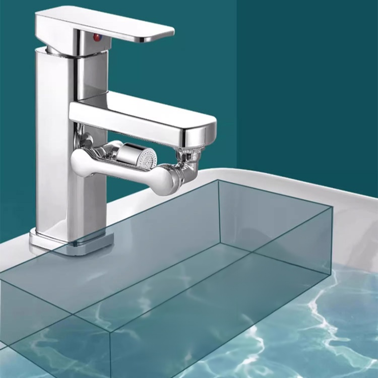 【Grifo multifuncional con brazo mecánico extensible y giratorio】Antisalpicaduras