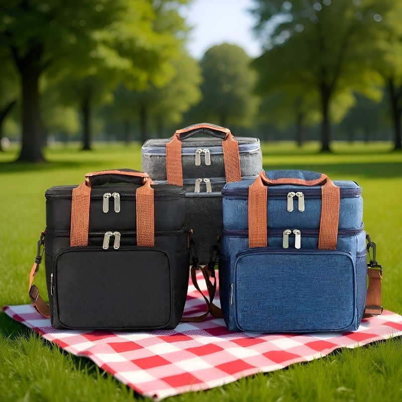 방수 및 보온 기능이 있는 크로스바디 런치백