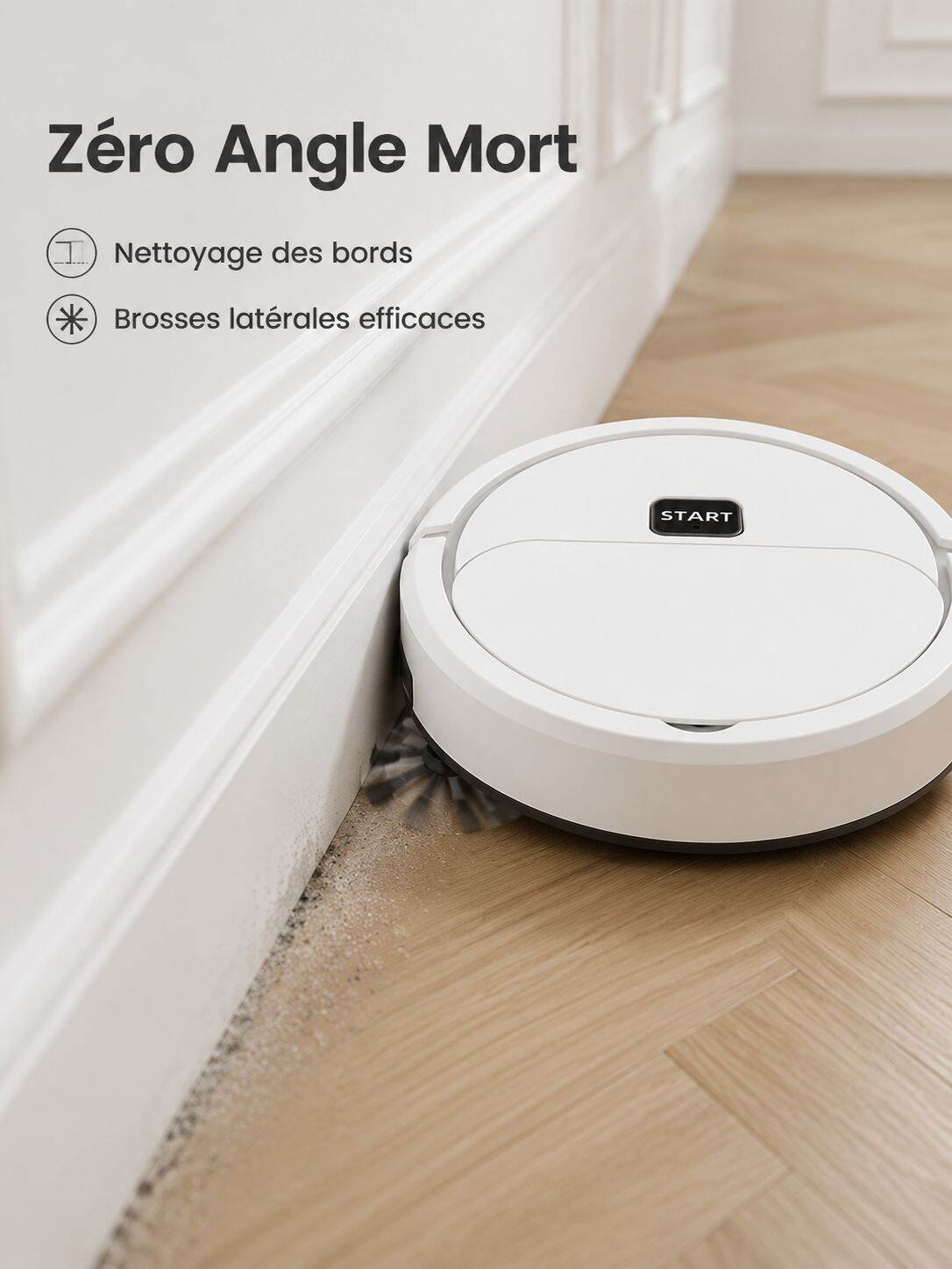Robot aspirateur intelligent mini pour la maison