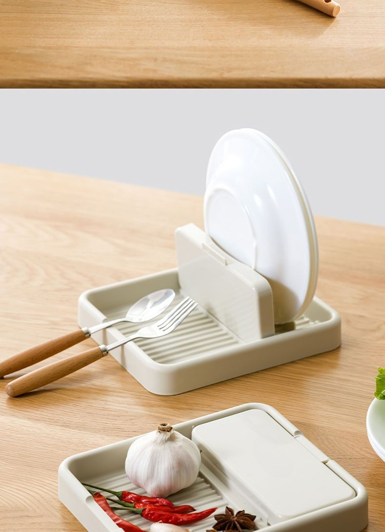 Modern kitchen countertop rack designed for small spaces