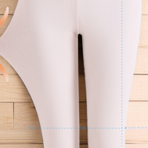 여성 데님 헤어 핫팬츠 헴라인 기모바지 얇은 빅사이즈 이너웨어 가을 겨울 여성 발열 가을 바지