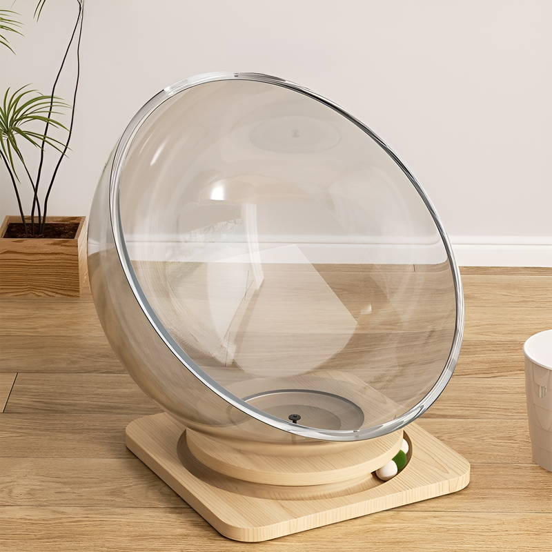 透明カプセル小動物用ベッド