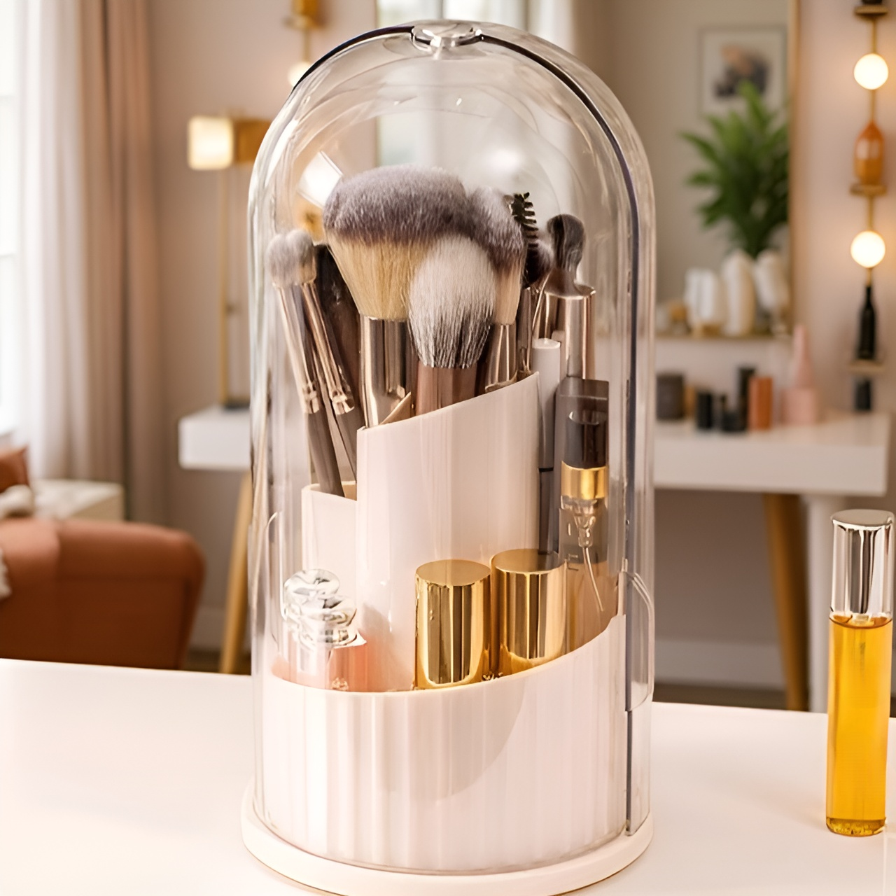 美妝收納筒創新設計亮點